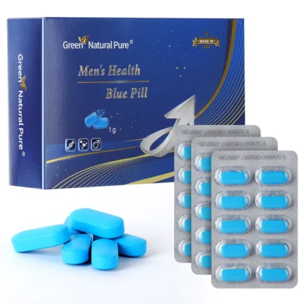 Green natural pure men's health blue pill